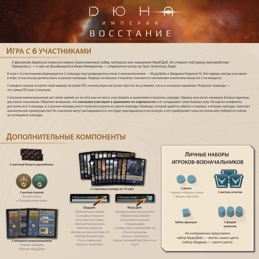 Правила для 6 игроков, страница 1 из 8